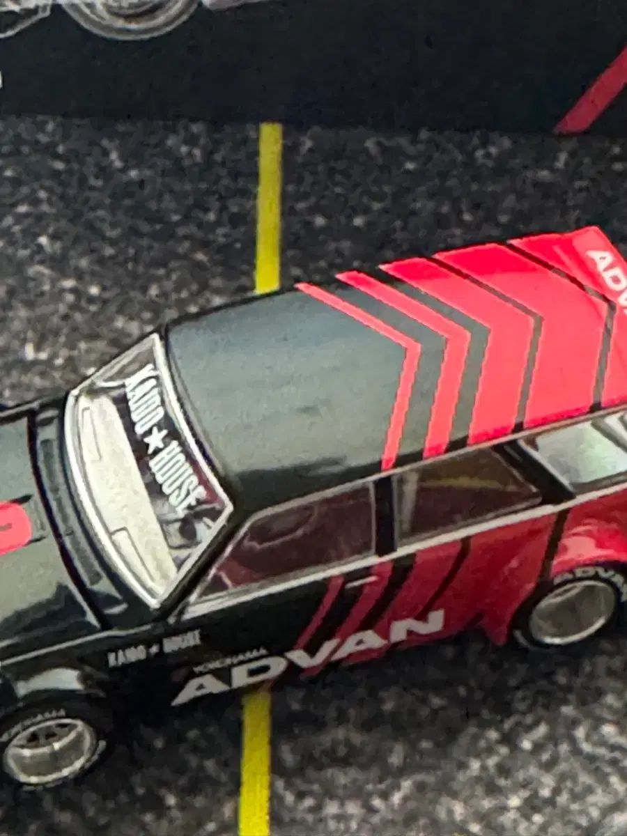 MINIGT カイドハウス 닷선510 ワゴン ADVAN