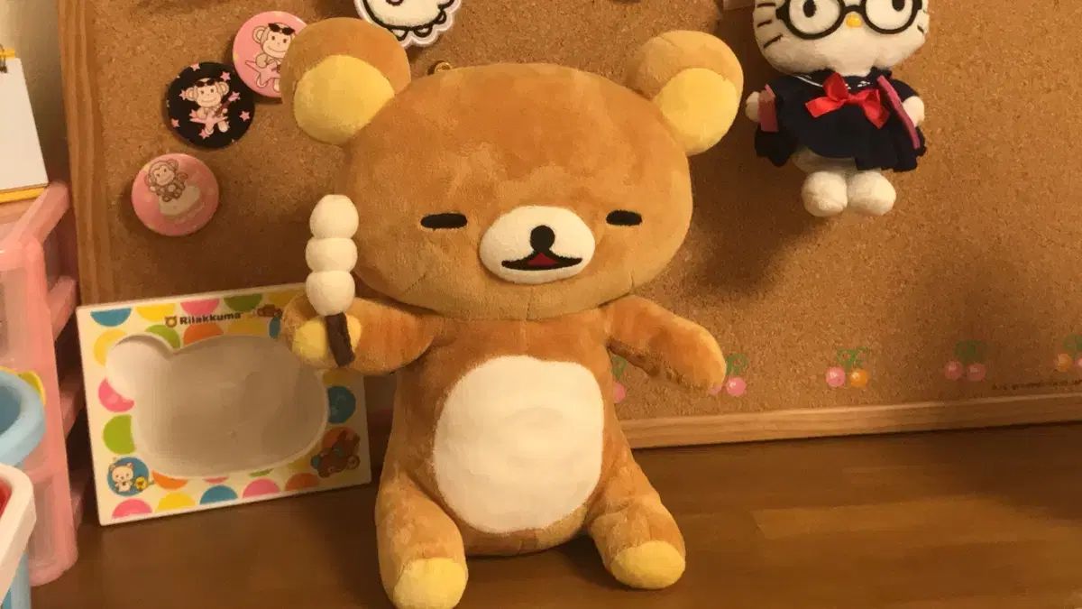  古典リラックマだんごチュールシャカシャカぬいぐるみ その他