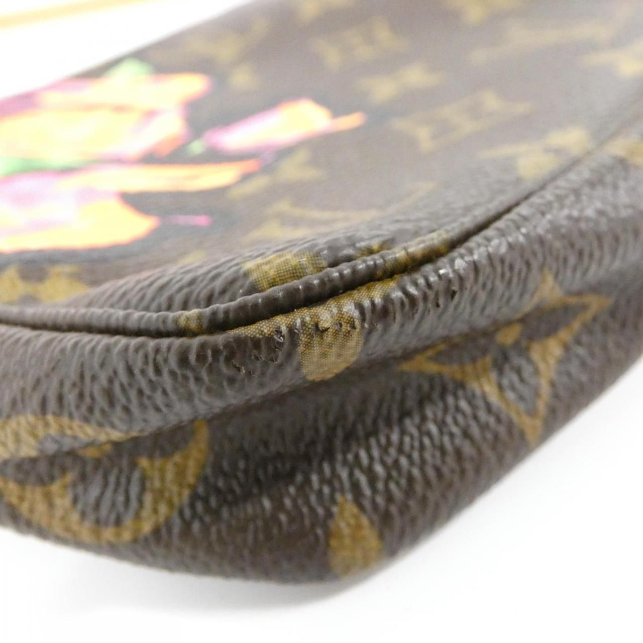 ルイヴィトン モノグラム ローズ スティーブン スプラ ポシェット アクセソワール M 48615 ポーチ