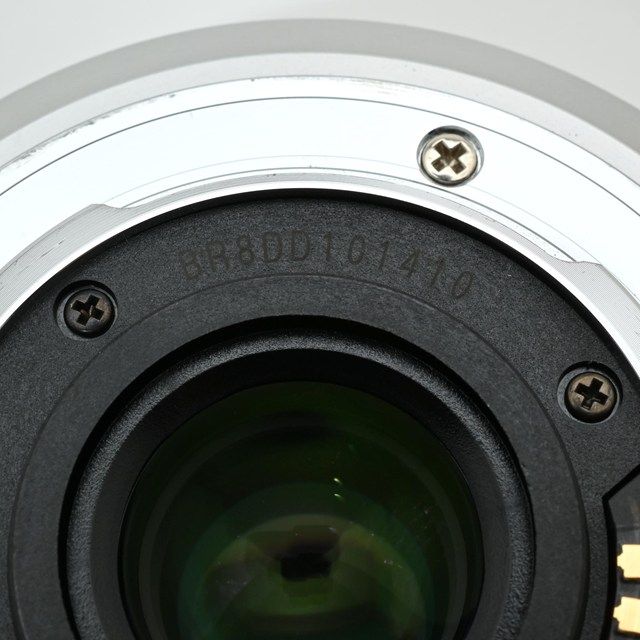 シルバー パンケーキレンズ