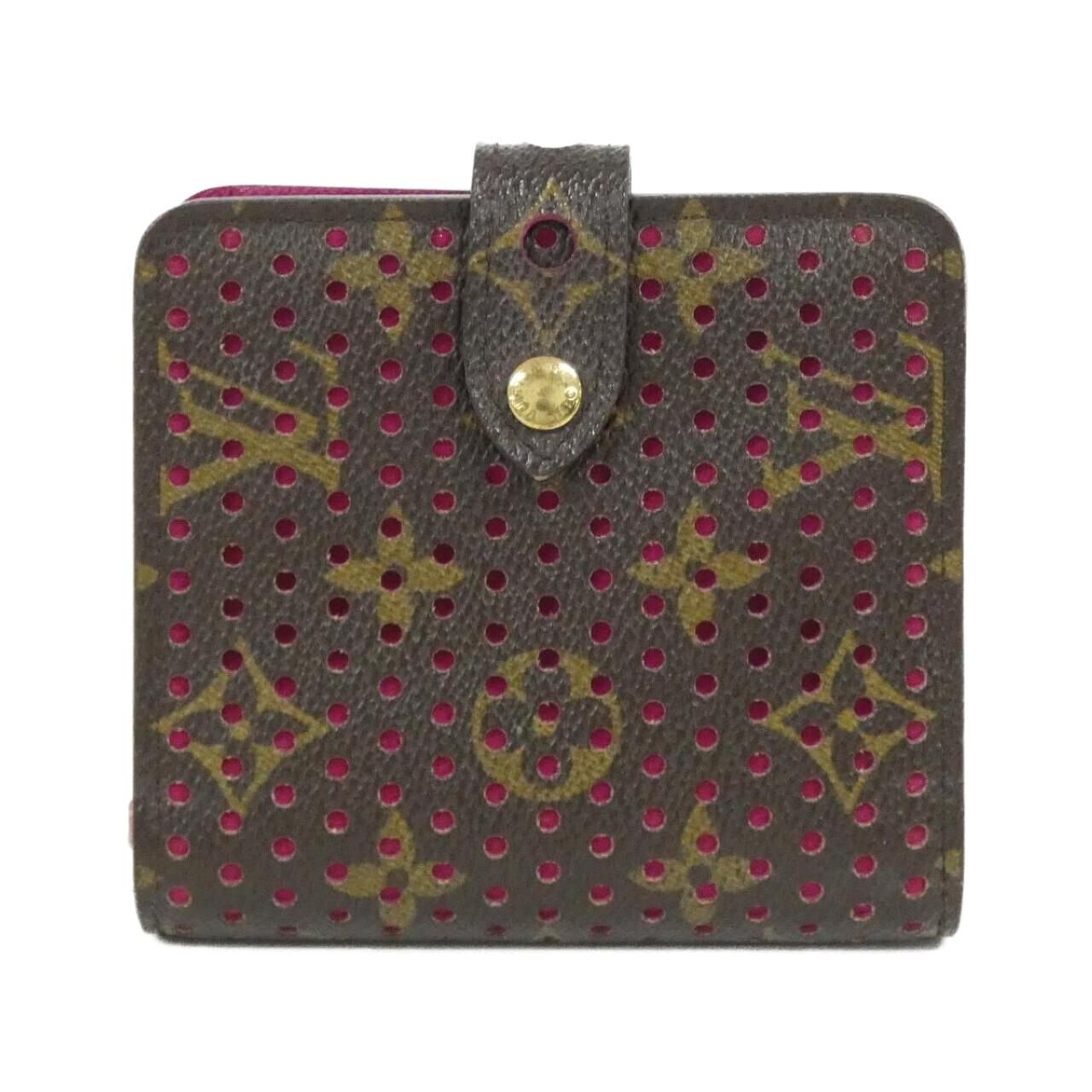 ルイヴィトン モノグラム ペルフォ コンパクト ジップ M 95188 財布