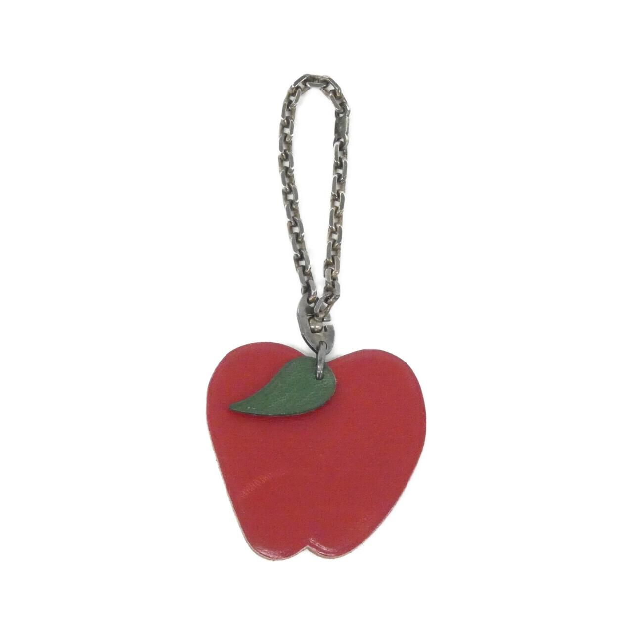 エルメス POMME フルーツ ポルト クレ 027890CA キーホルダー - メルカリ