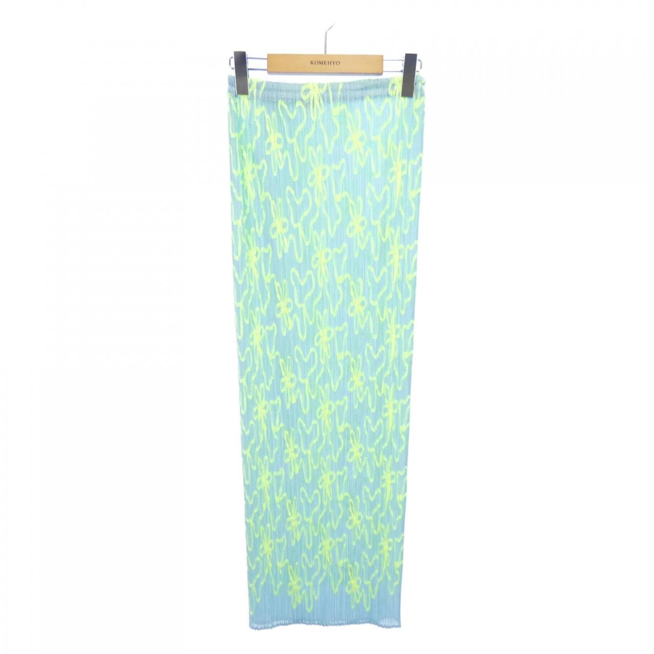 ヴィンテージ プリーツプリーズ PLEATS PLEASE 2000 フラワーテープ PP 06-JG 301 スカート