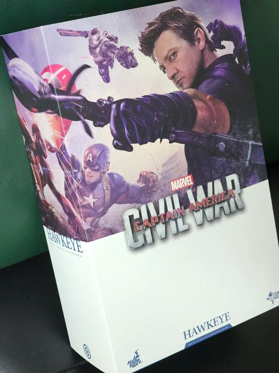 ホットトイズ ホークアイ シビルウォー