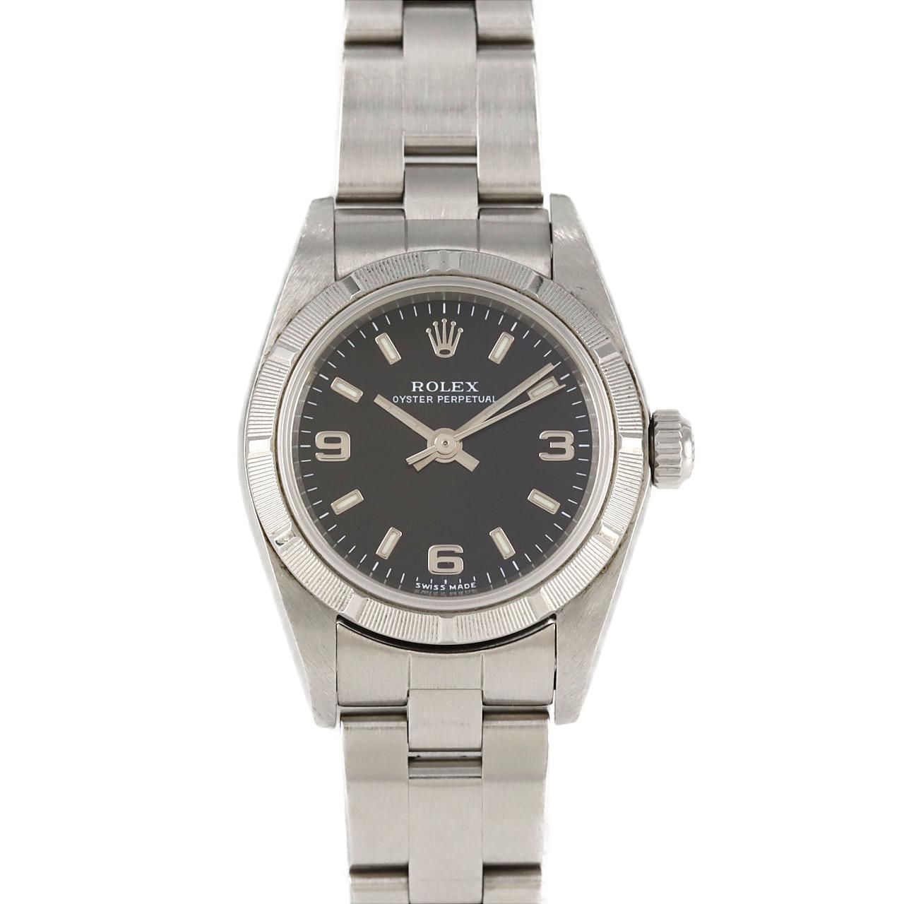 ロレックス オイスターパーペチュアル 76030 SS 自動巻 Y番