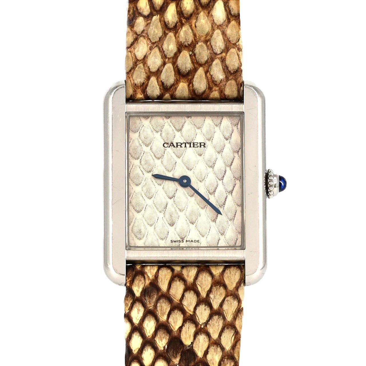 カルティエ タンクソロパイソン SM W5200020 SS クォーツ