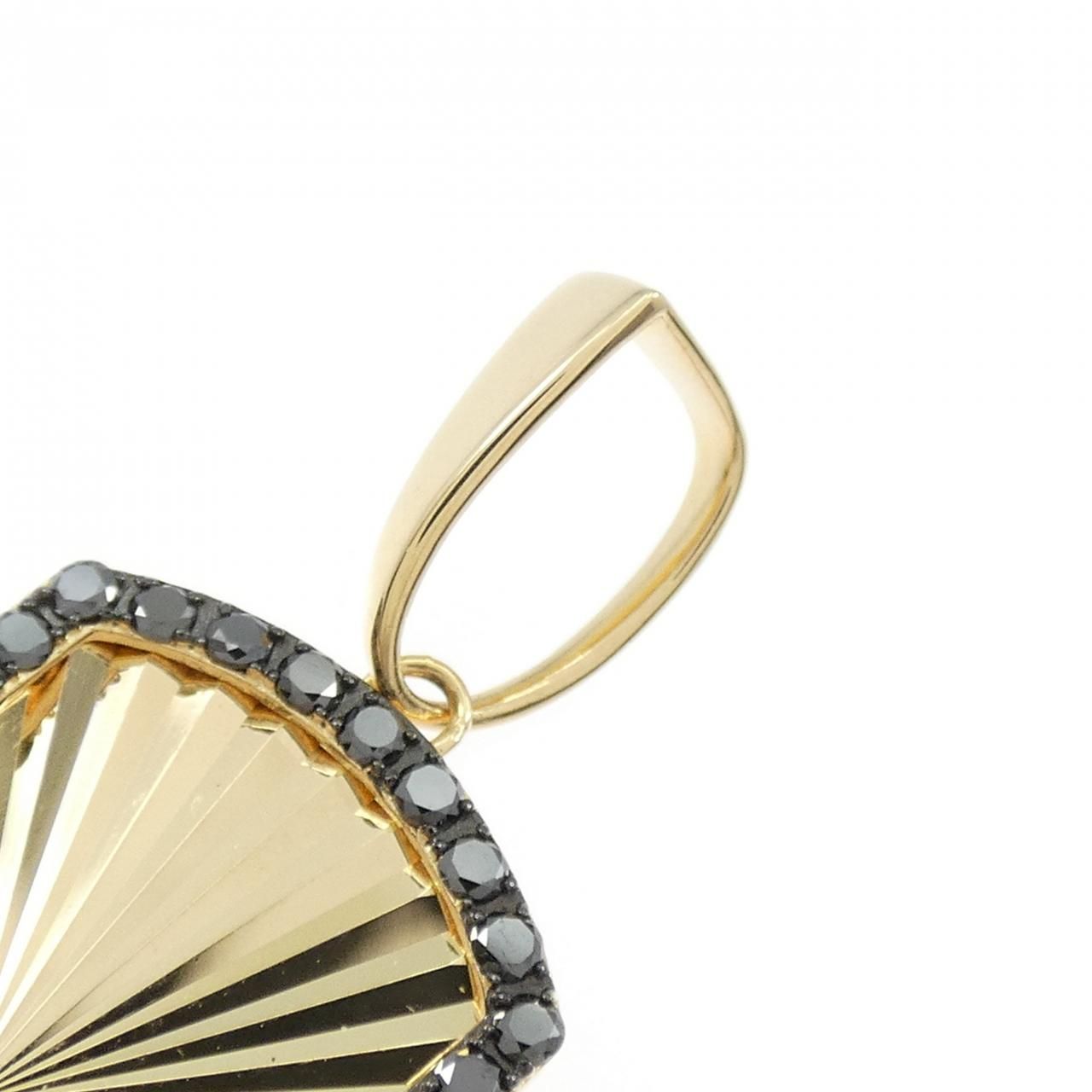  K 18 YG BG ダイヤモンド ペンダント 0.45 CT ブローチ コサージュ アクセサリー