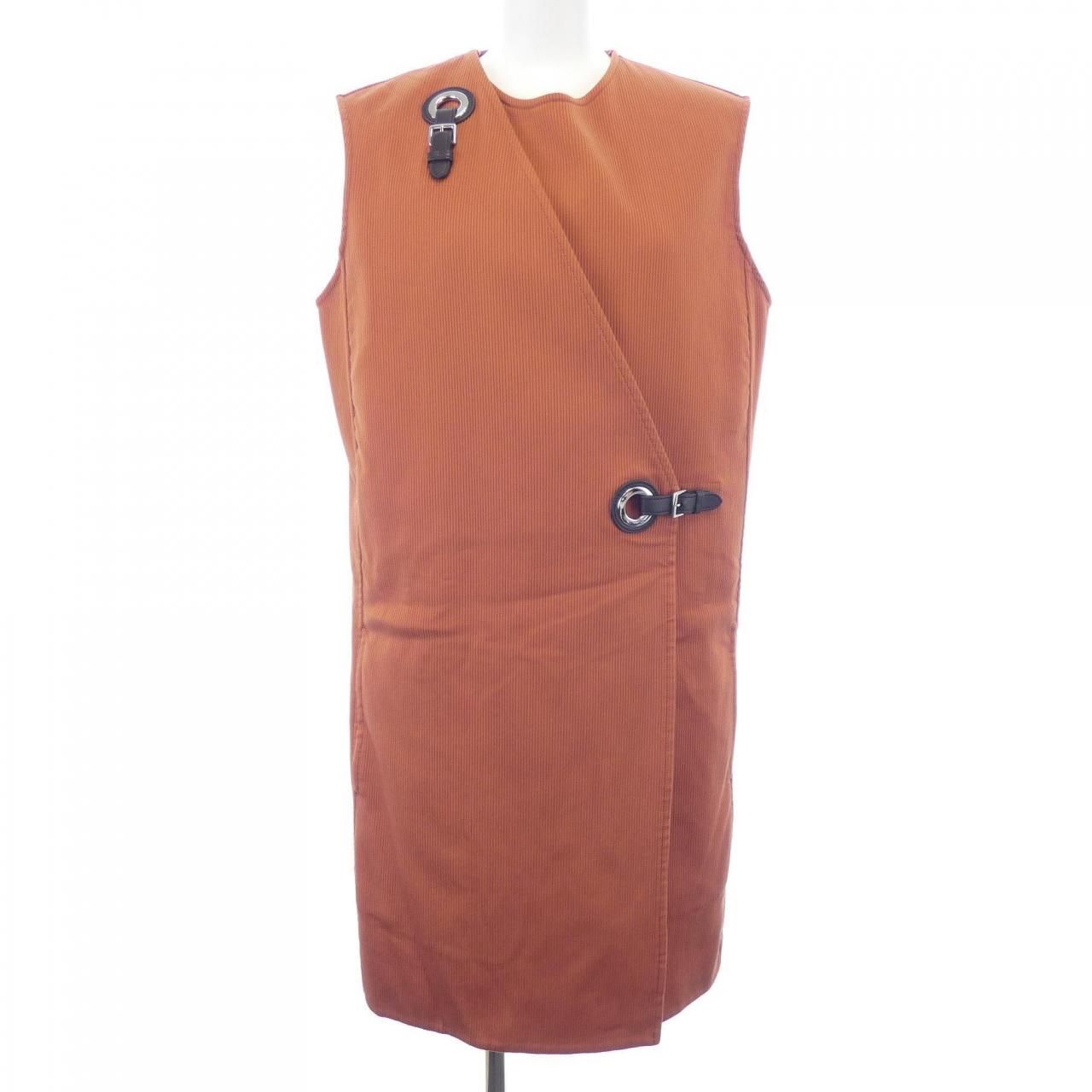 エルメス HERMES ROBE アイレットクラスプ ベスト