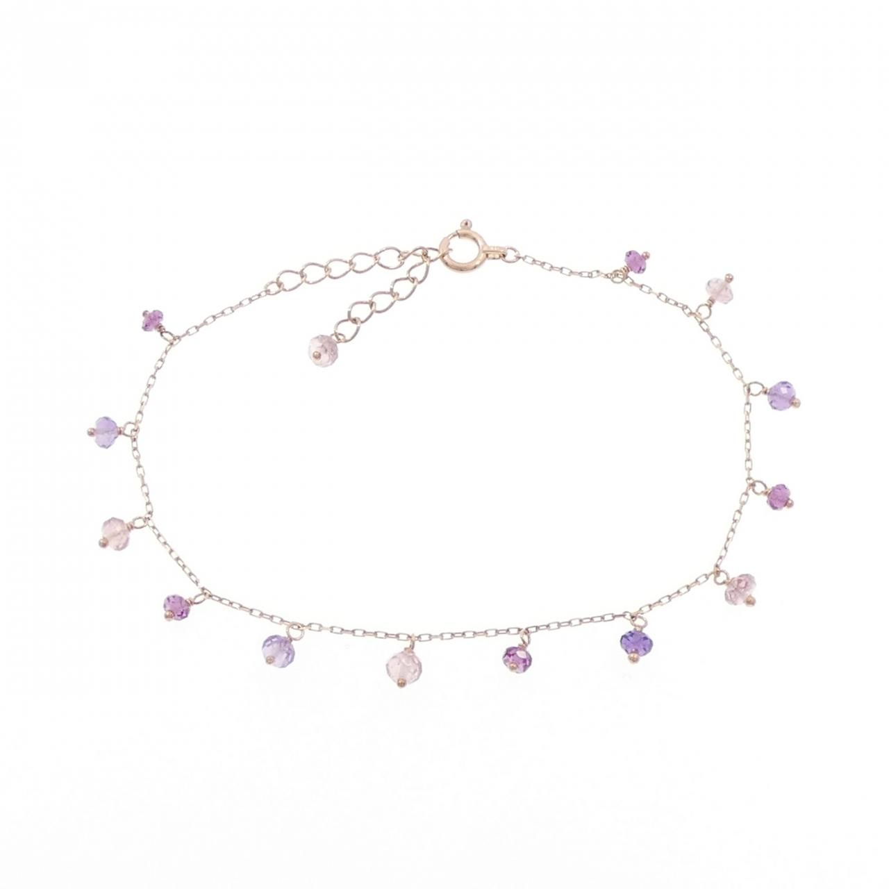 K 10 PG ストーン ブレスレット