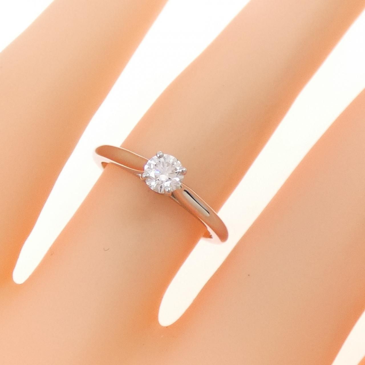 カルティエ 1895 ソリテール リング 0.25CT D VVS1 3EXT - メルカリ