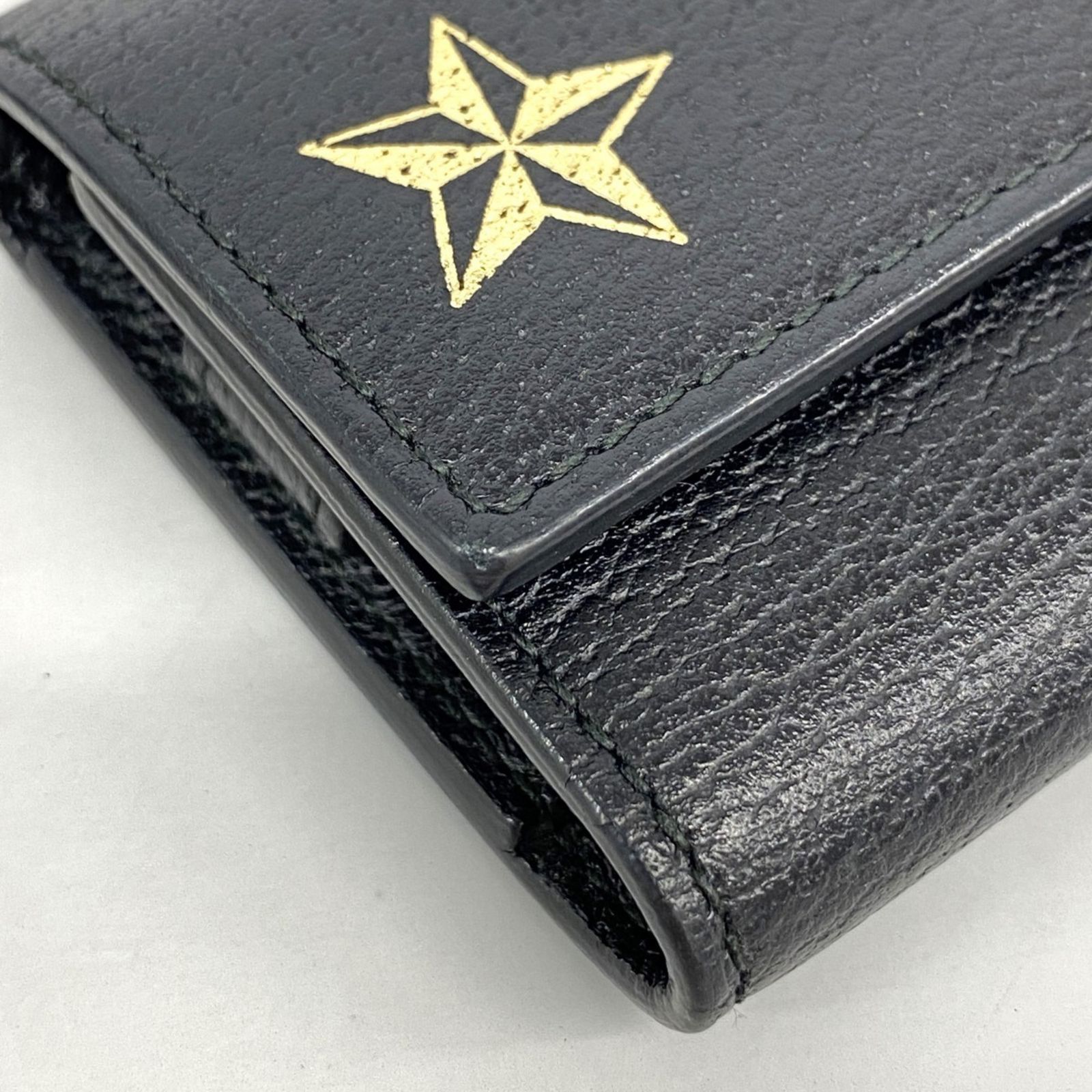 レザー ブラック