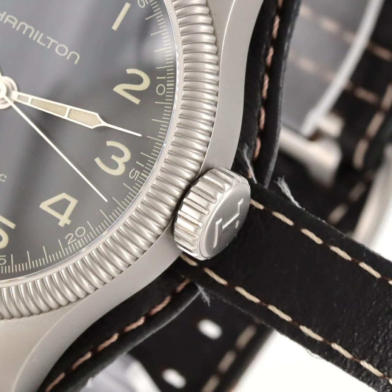 ハミルトン カーキパイオニア H 604190 SS 手巻