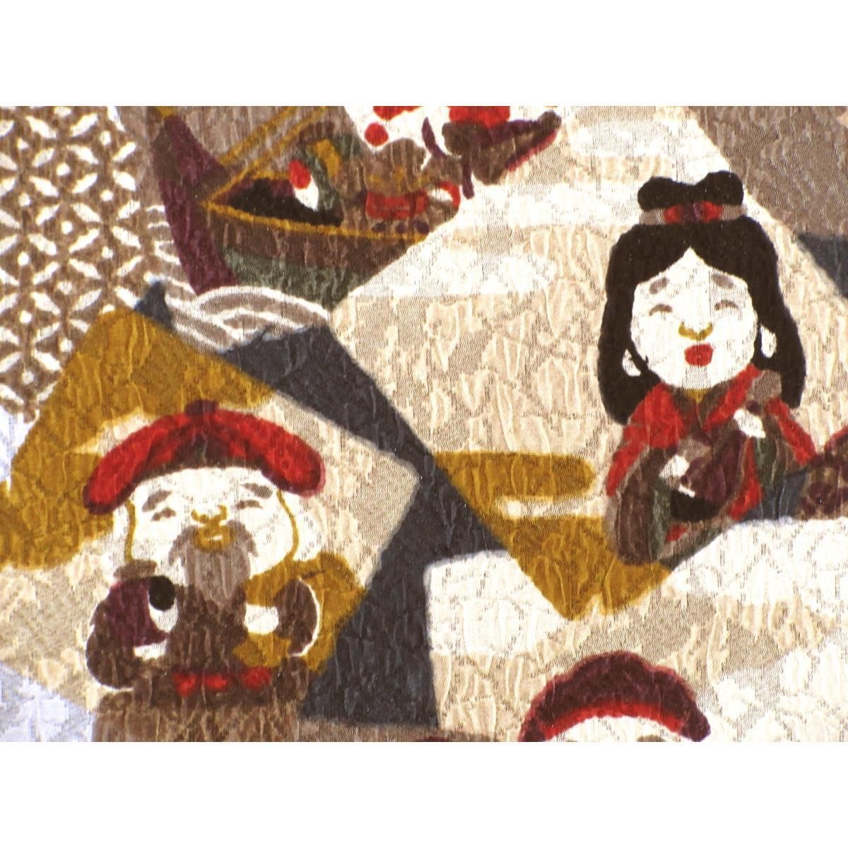 未使用品】袋帯 染帯 全通柄 - メルカリ