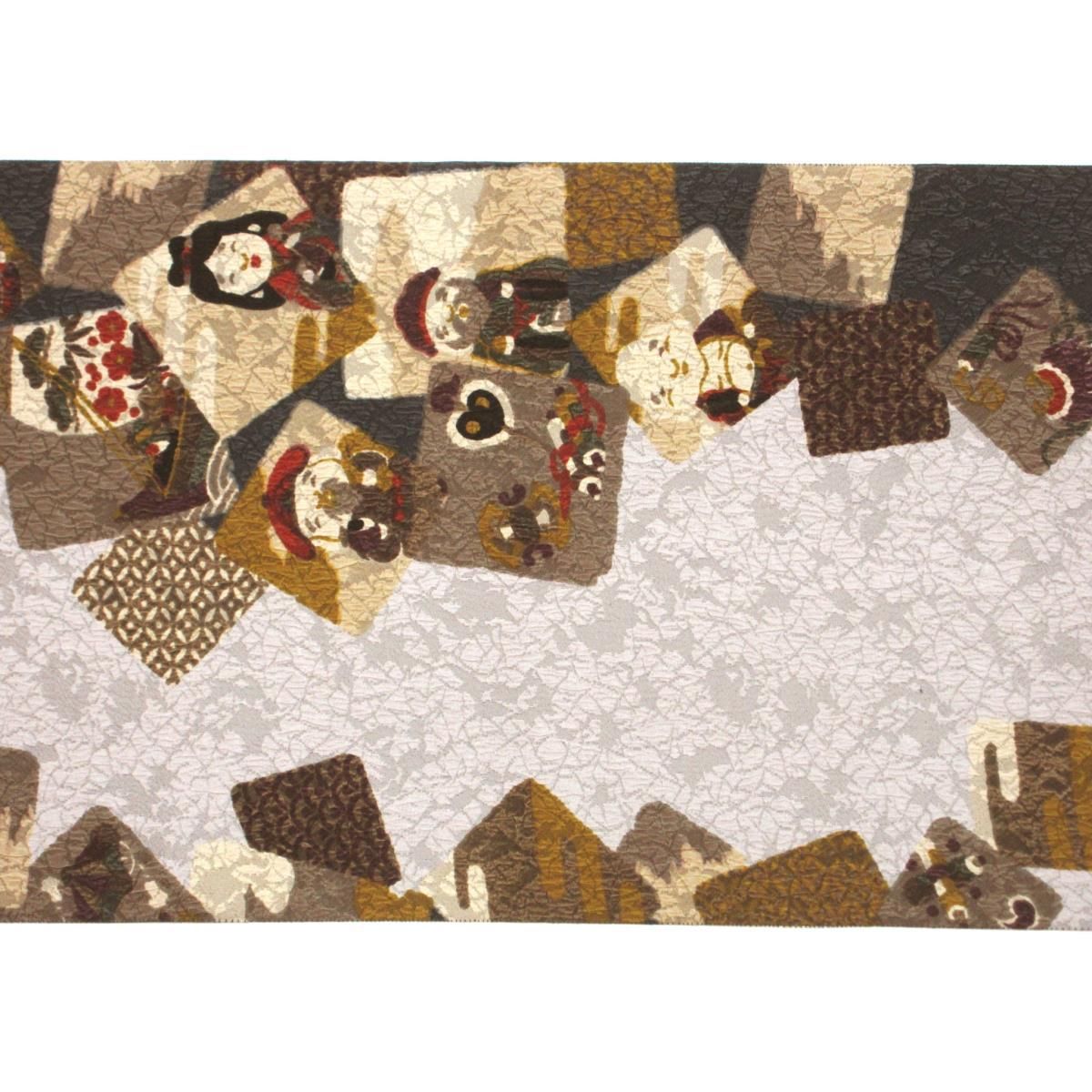 未使用品】袋帯 染帯 全通柄 - メルカリ