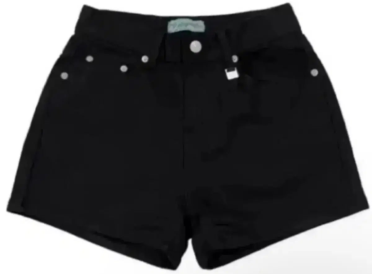 ペイルジェイド ブラック コットン ショーツ ハーフパンツ デニム ペジェ