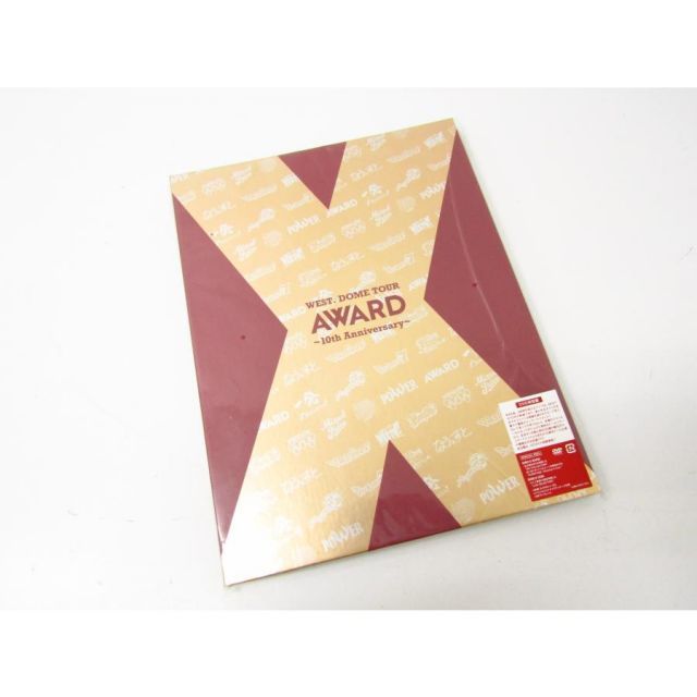 CD 未開封品 WEST. DOME TOUR AWARD ～10th Anniversary～ DVD ◇N10177