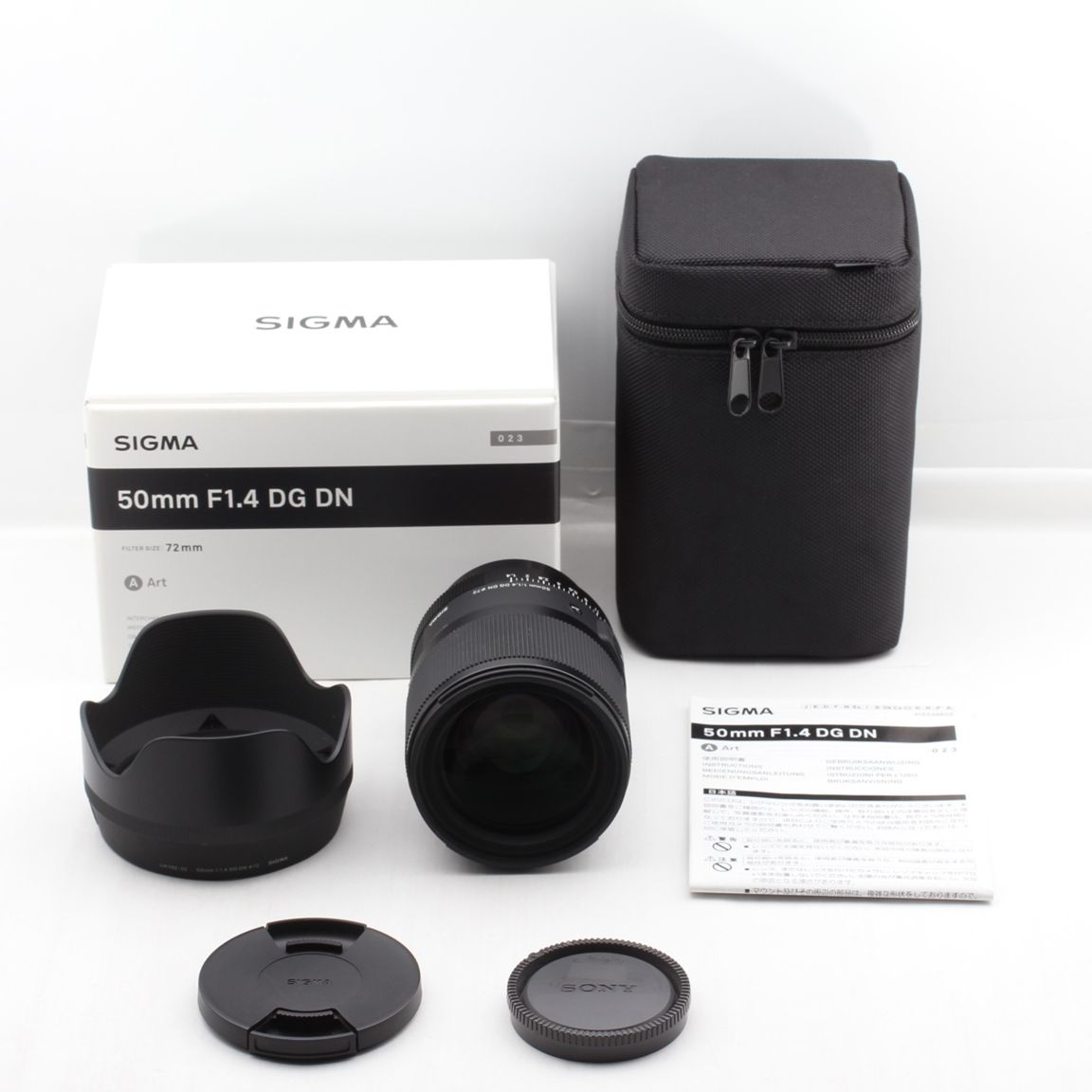 シグマ Sigma 単焦点レンズ 50 mm F 1.4 DG DN ソニー用 JS 129-00815