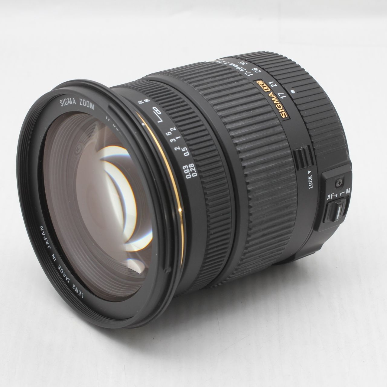 良品】SIGMA シグマ 17-50mm F2.8 EX DC HSM (ペンタックス用) JS129