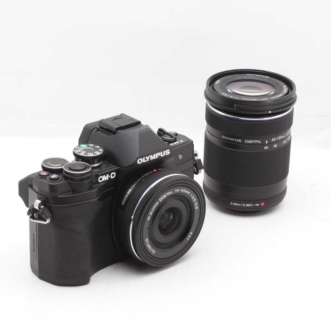 OLYMPUS オリンパス OM D E M 10 MarkIV EZダブルズームキット ブラック JS 129 00826