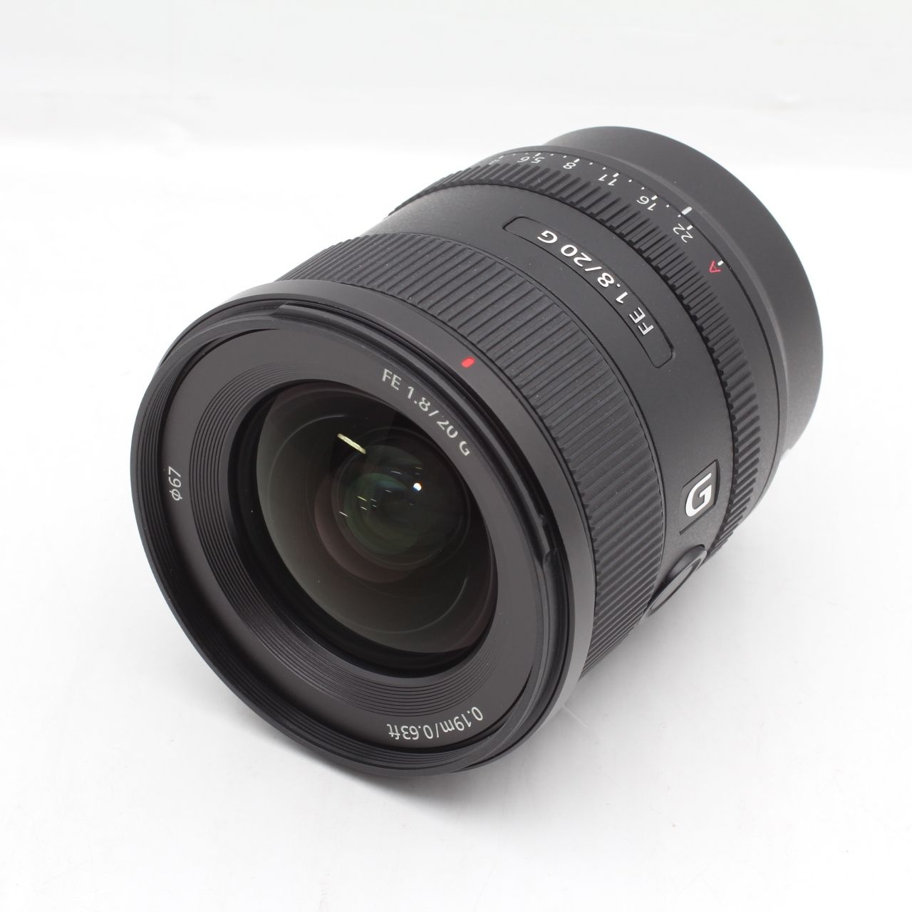 美品】SONY ソニー FE 20mm F1.8 G Eマウント35mm SEL20F18G JS129