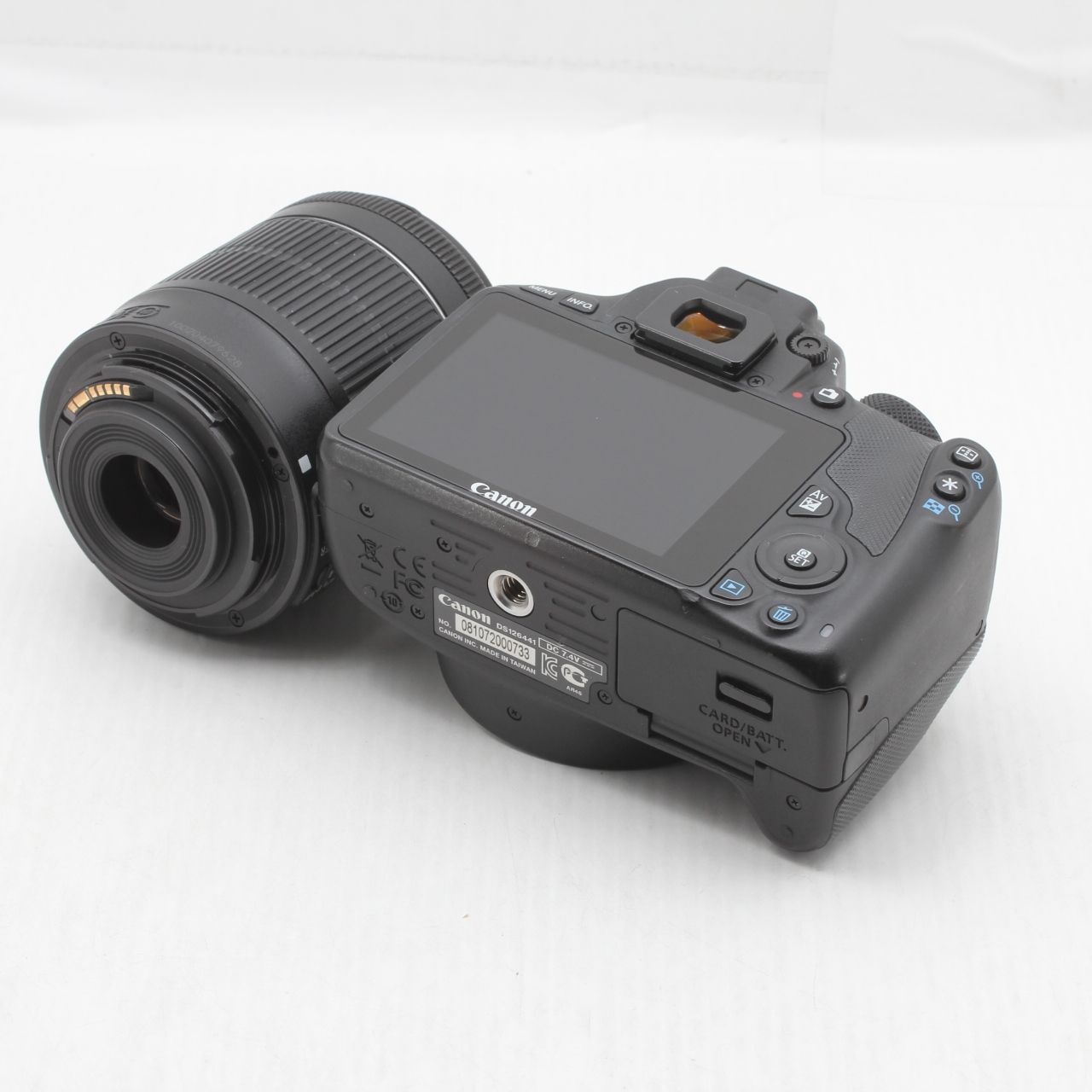 良品】Canon キャノン EOS Kiss X7 レンズキット EF-S18-55mm F3.5-5.6