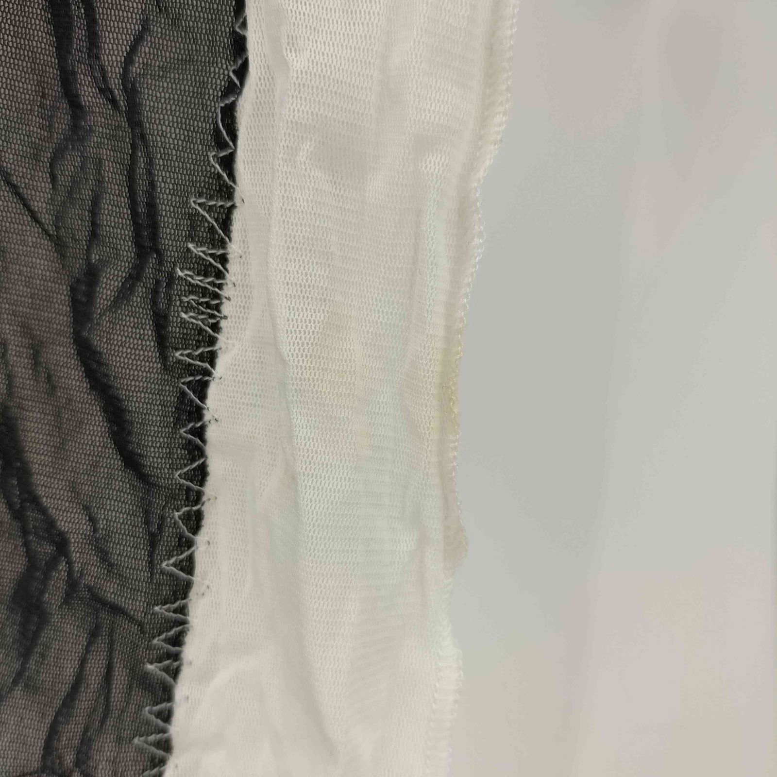 Jean Paul GAULTIER FEMME(ジャンポールゴルチエフェム) 02SS アート ステッチ デザイン パワーネット レディース FR：40 【中古】【ブランド古着バズストア】 ジャンポールゴルチエフェム Jean Paul GAULTIER FEMME 02SS アート