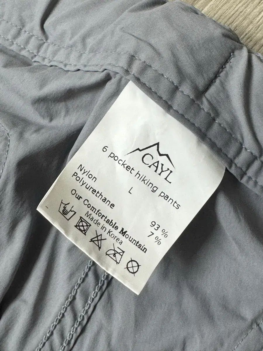 CAYL ケイル 6 pocket hiking pants L