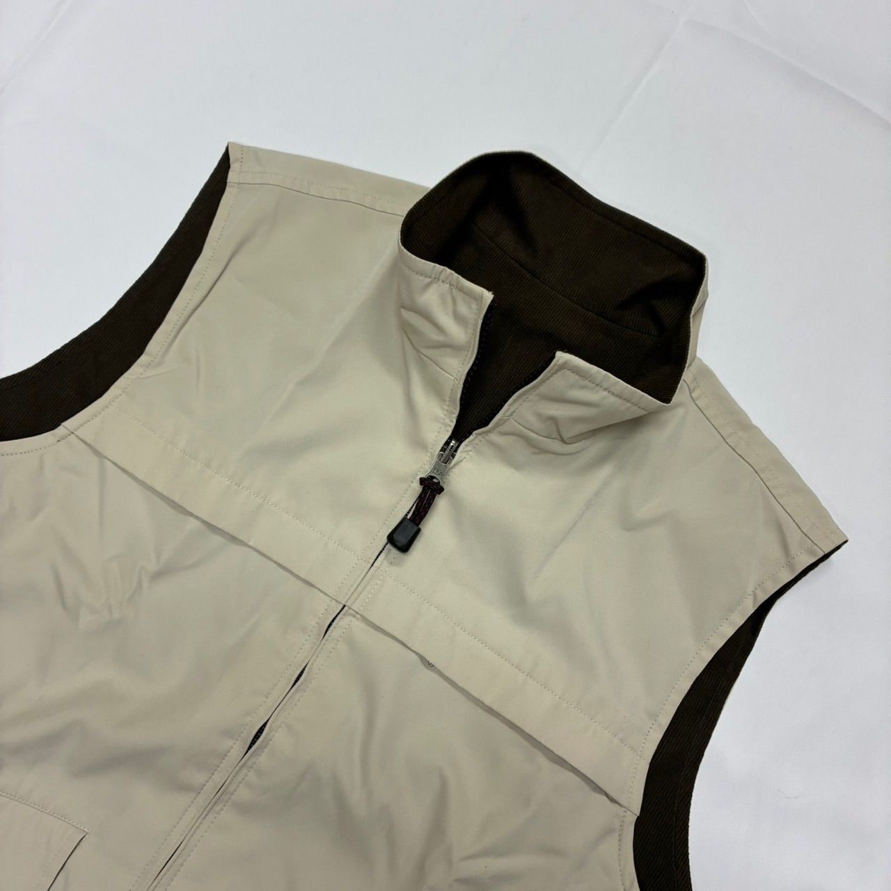 美品】McGregor マックレガー リバーシブル コーデュロイ ベスト M 