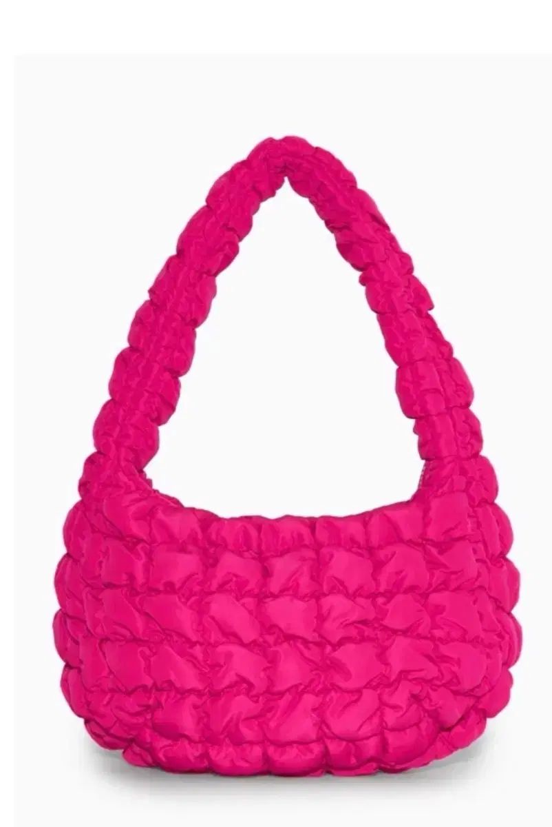 COS コス キルト ミニバック ピンク 濃いピンク