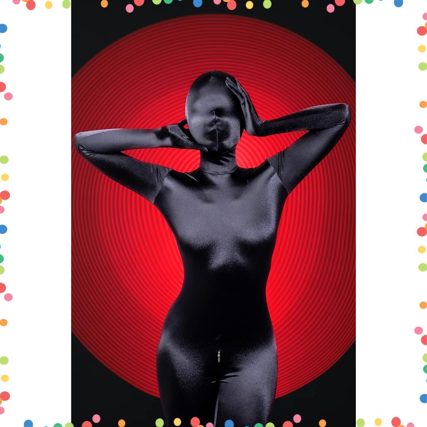  商品 マボロシミライ Psychedelic 既定サイズ ZD 25 F 全身タイツ Dreamer ゼンタイ Zentai 採寸必要なし バインダークリップ 名札 その他 文房具 事務用品