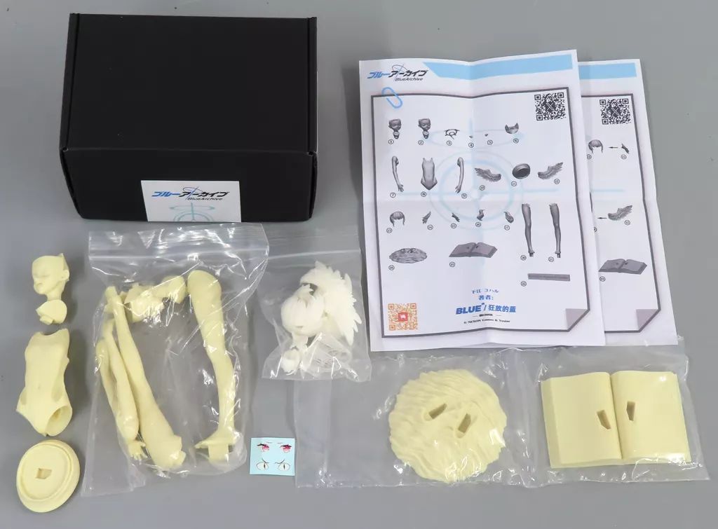 フィギュア 下江コハル ブルーアーカイブ Blue Archive レジンキャストキット BOOTH