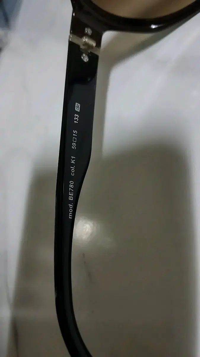 BE 780 サングラス 59ㅁ15 ブラック ジョン リッチモンド メガネ