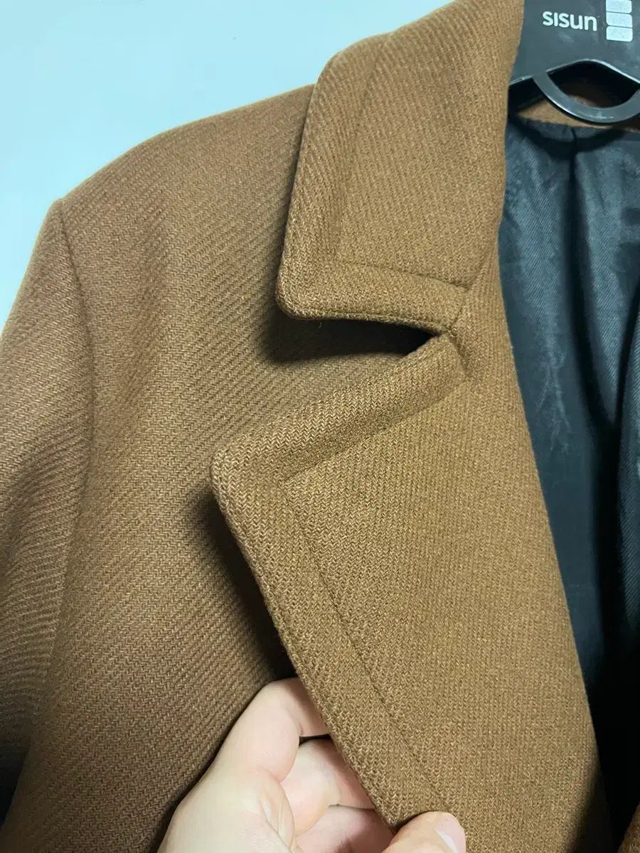 50|105 アミ Ami ピーコート キャメル