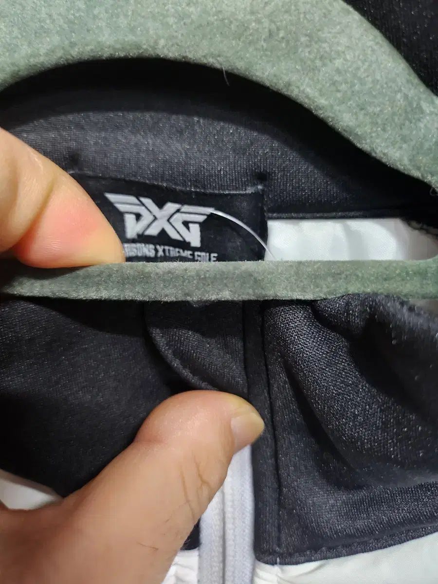 PXG 白 ダウン ブラック ジャケット