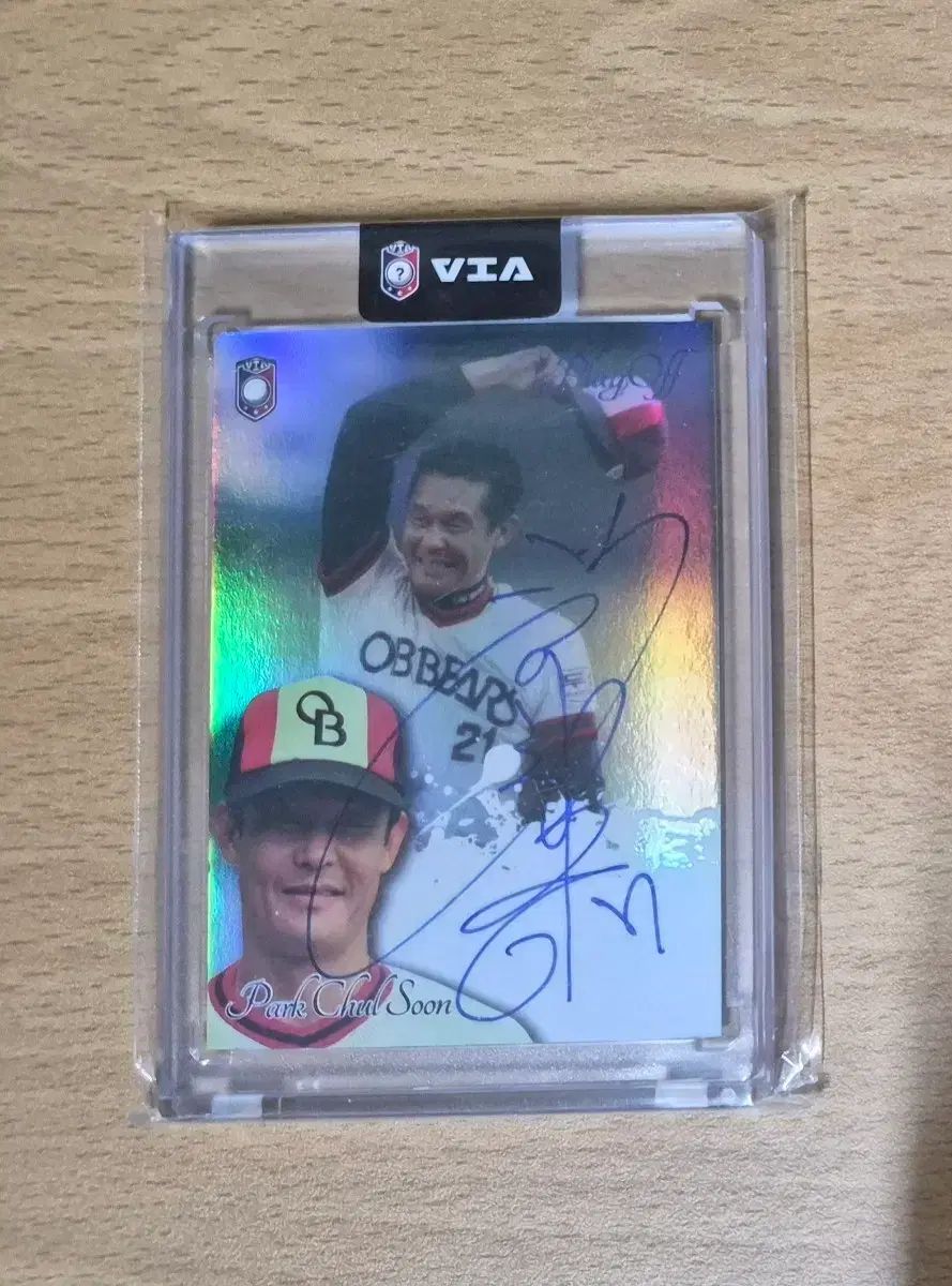 2025 VIA Kヒーローズ OB 박철순 15 オンオート カード