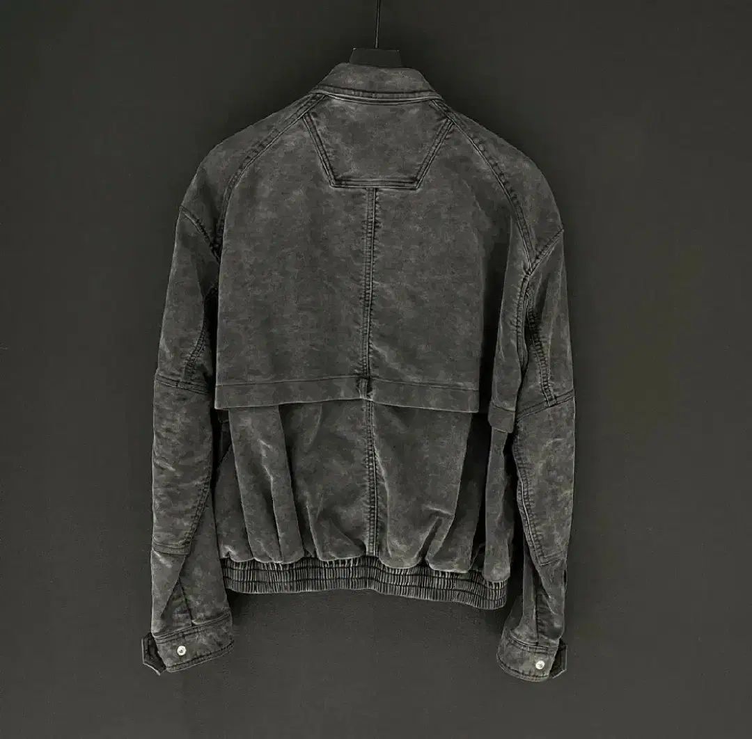 Juun.J ジュンジ ガーメント クロップド ブルゾン フリルバージョン 48