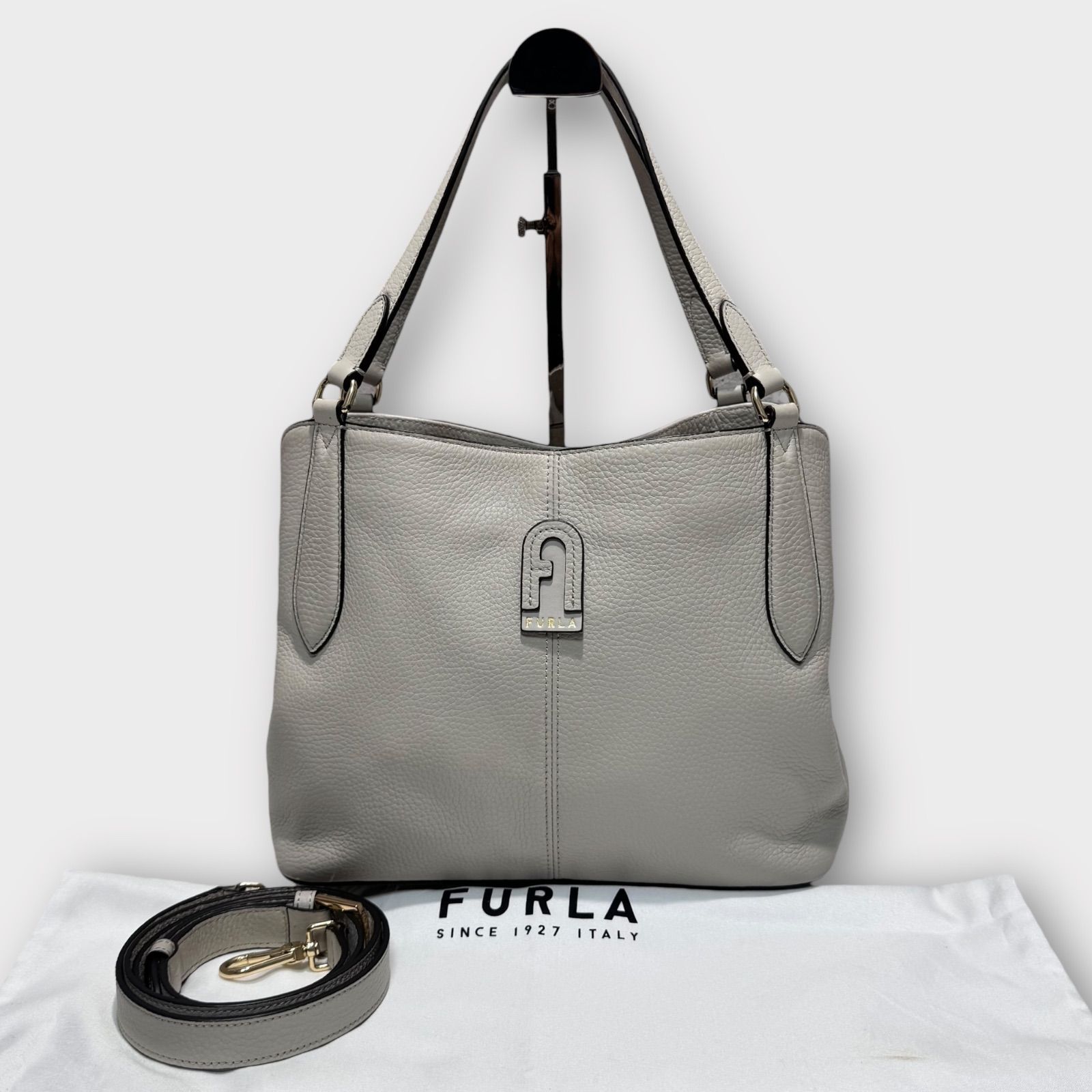超美品！FURLA DAFUNE S HOBO フルラ ダフネ S ホーボー 2way 