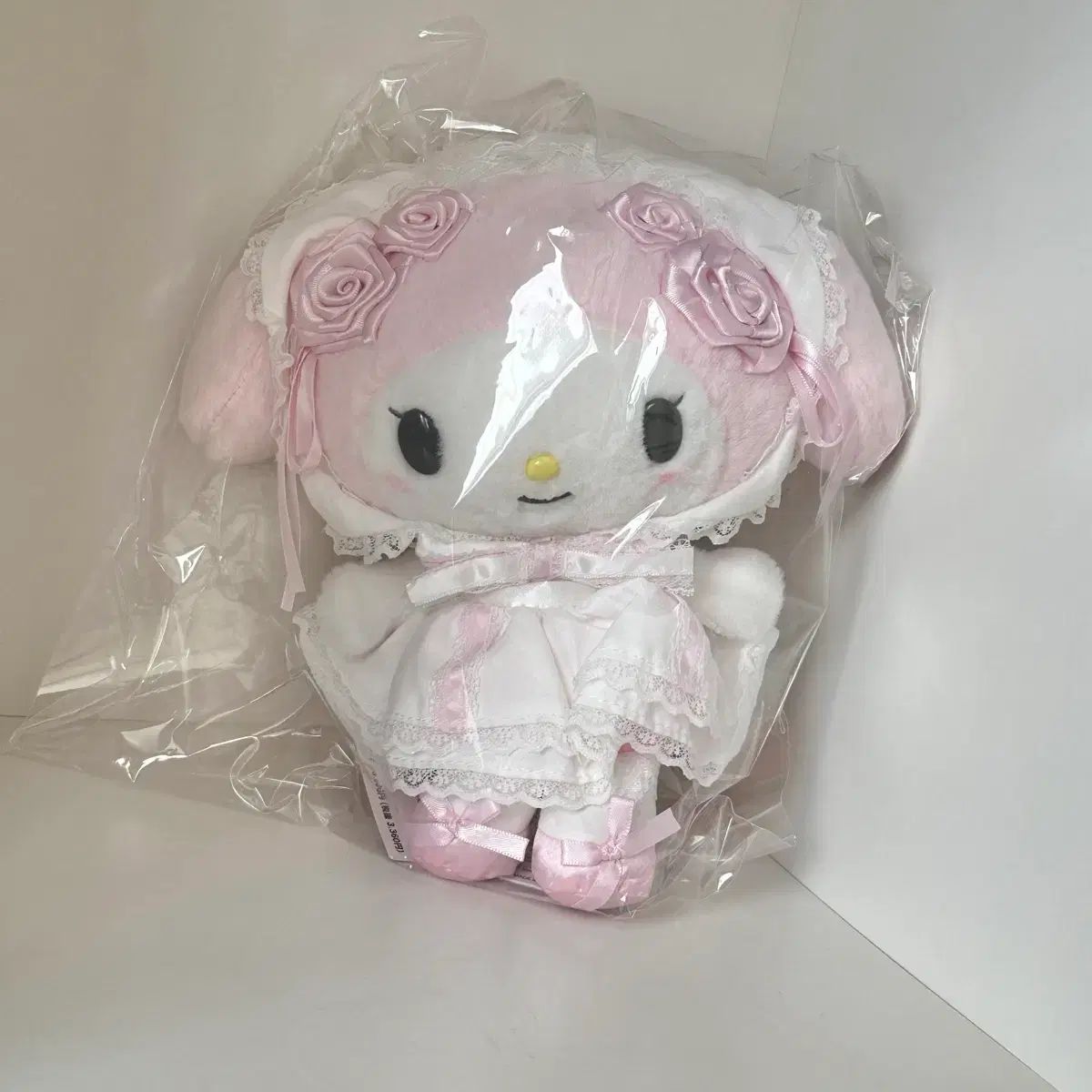ウェディング 白フリル My Melody マイメロディ ぬいぐるみの