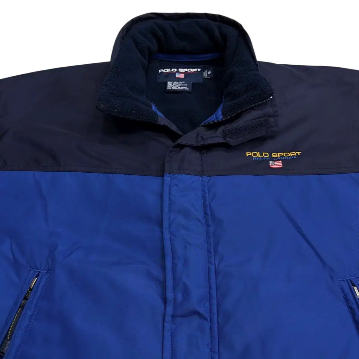 ポロ スポーツ ラルフローレン 90's 起毛 ジップアップ ジャケット 100