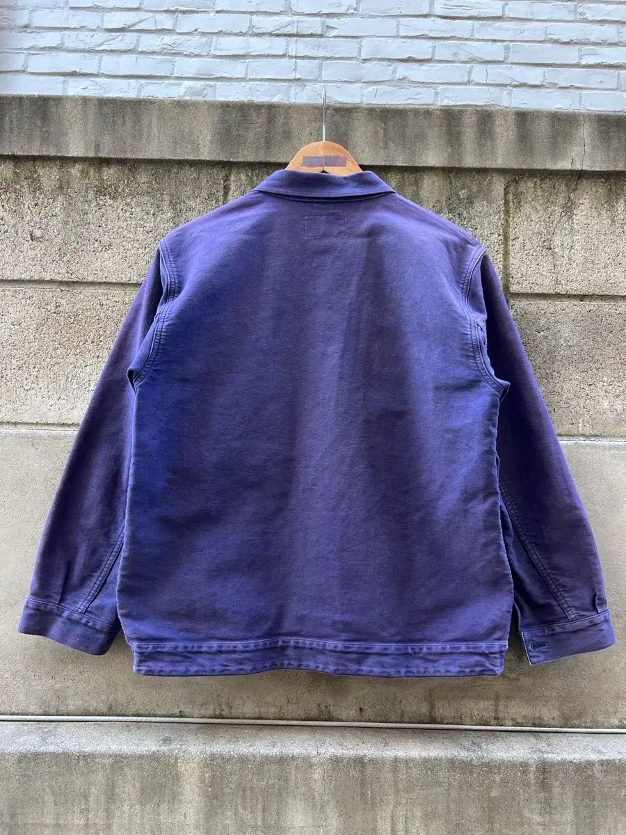 KIPLAY モールスキン フレンチワークジャケット