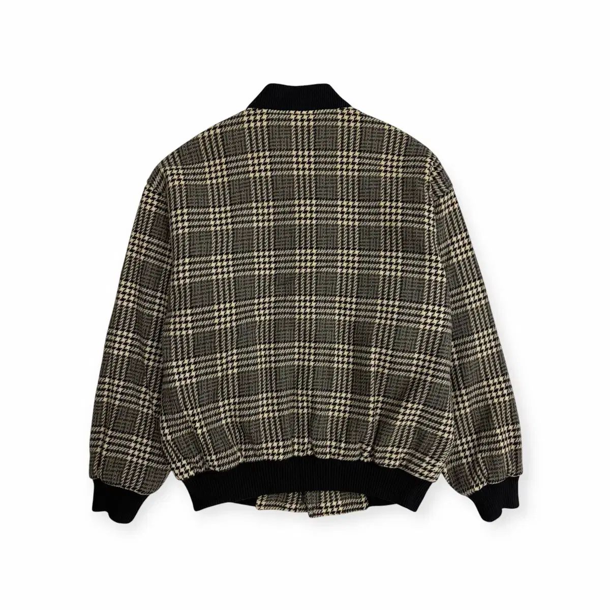 LACOSTE ラコステ オールドスクール ヴィンテージ ウール CHECK ブルゾン ジャケット 100 L