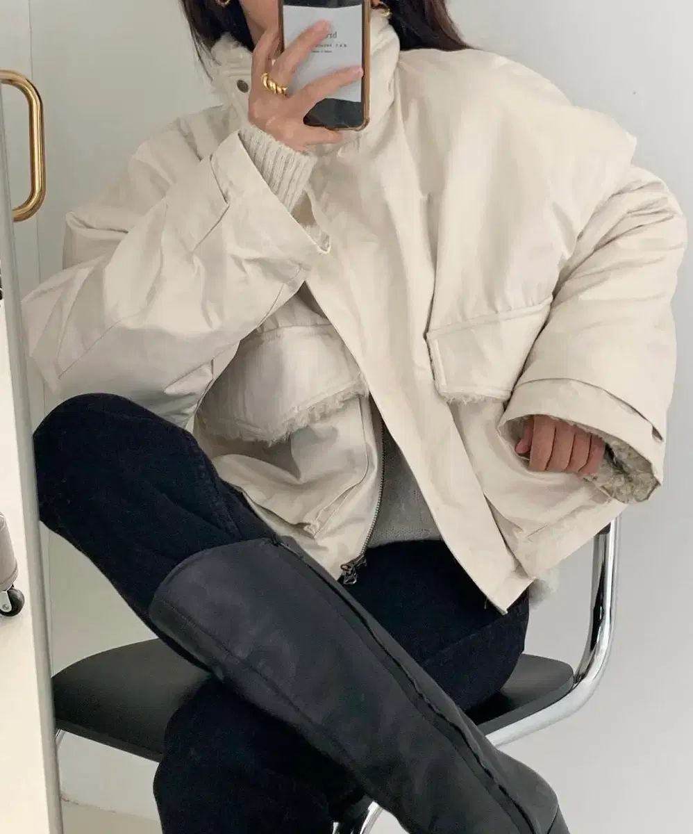 すぐ配送markedly THE MUI アンダーソン ブリード LONDONFLAT ウール素材ファージャケット