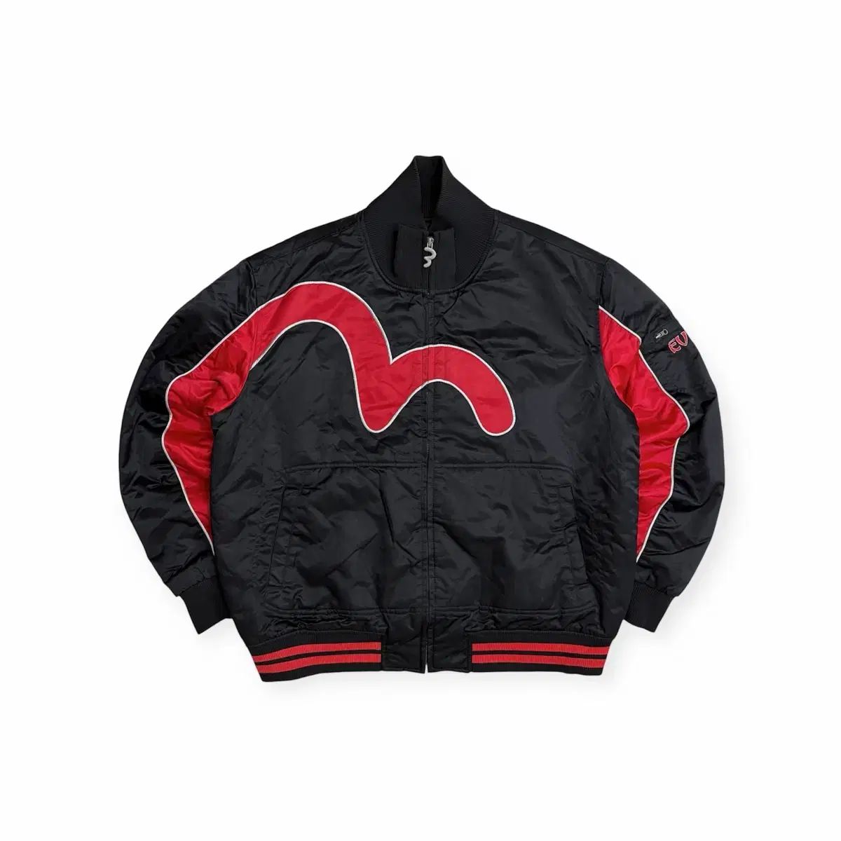 エヴィス オールドスクール ヴィンテージ ビックロゴ ジップアップ ジャケット 110 XXL 2 X