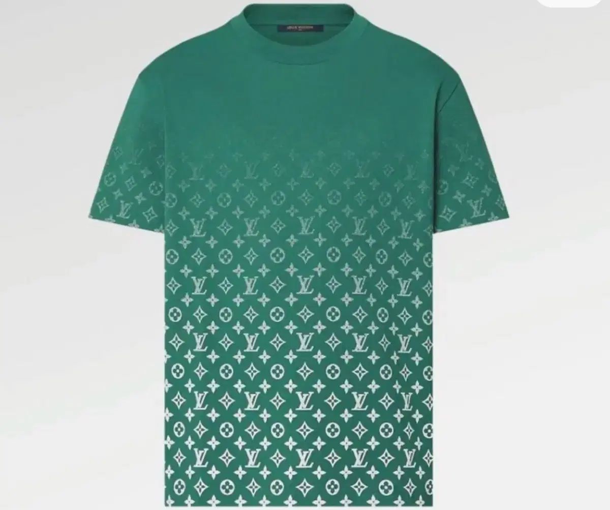 ルイヴィトン モノグラム 半袖 Tシャツ グリーン