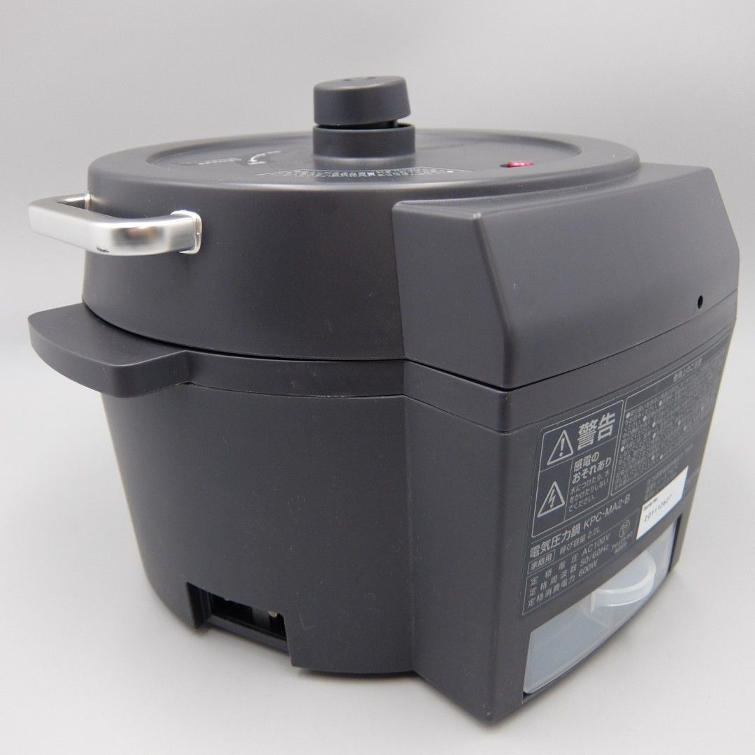 アイリスオーヤマ電気圧力鍋KPC-MA2 容量2.2Lブラック アイリス