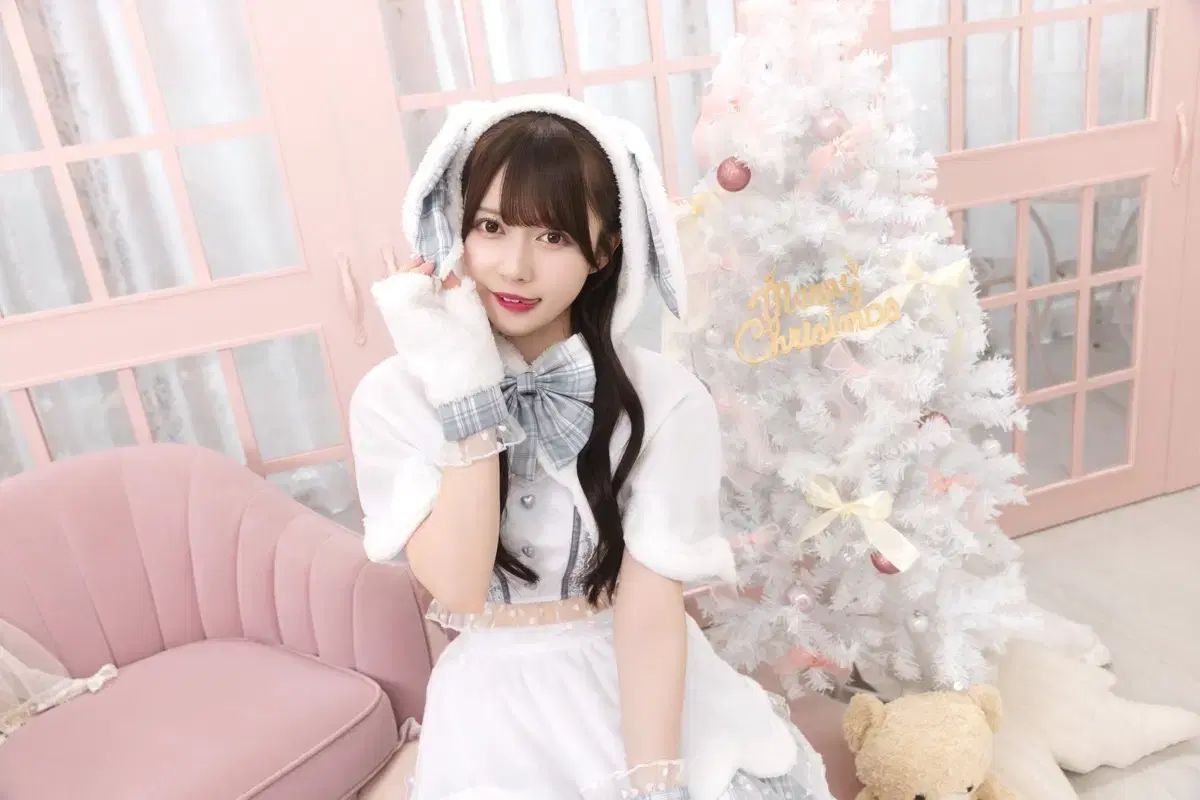 クリアストーン 日本ブランド うさぎ サンタ コスプレ 服