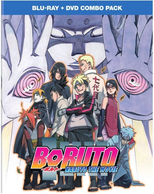Boruto - Naruto the Movie combo pack BD DVD Blu-ray