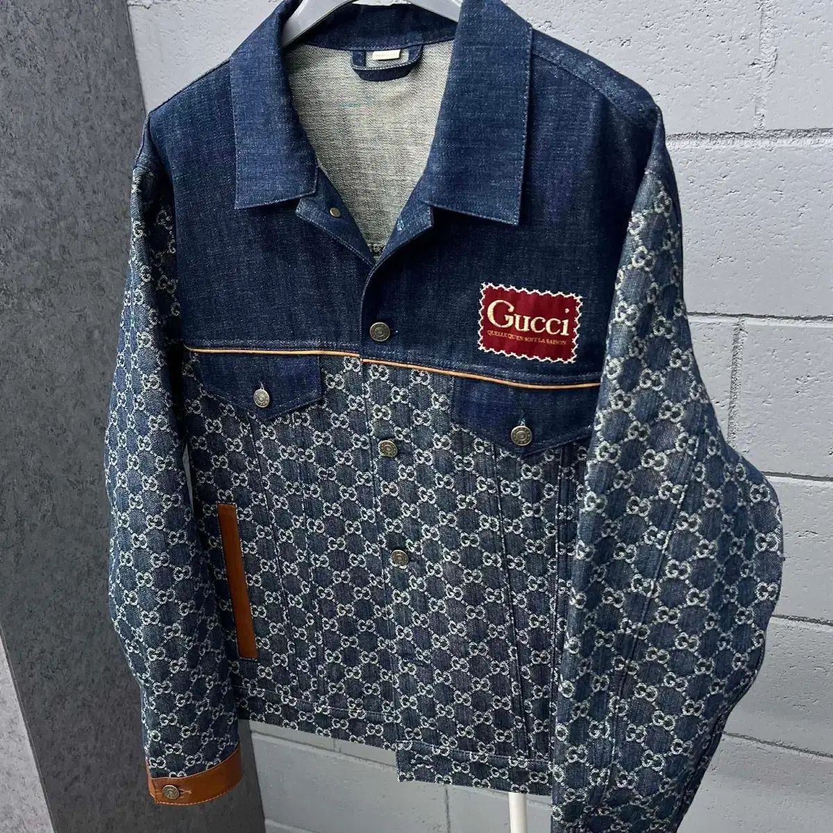 グッチ オーガニック トラッカー デニムジャケット