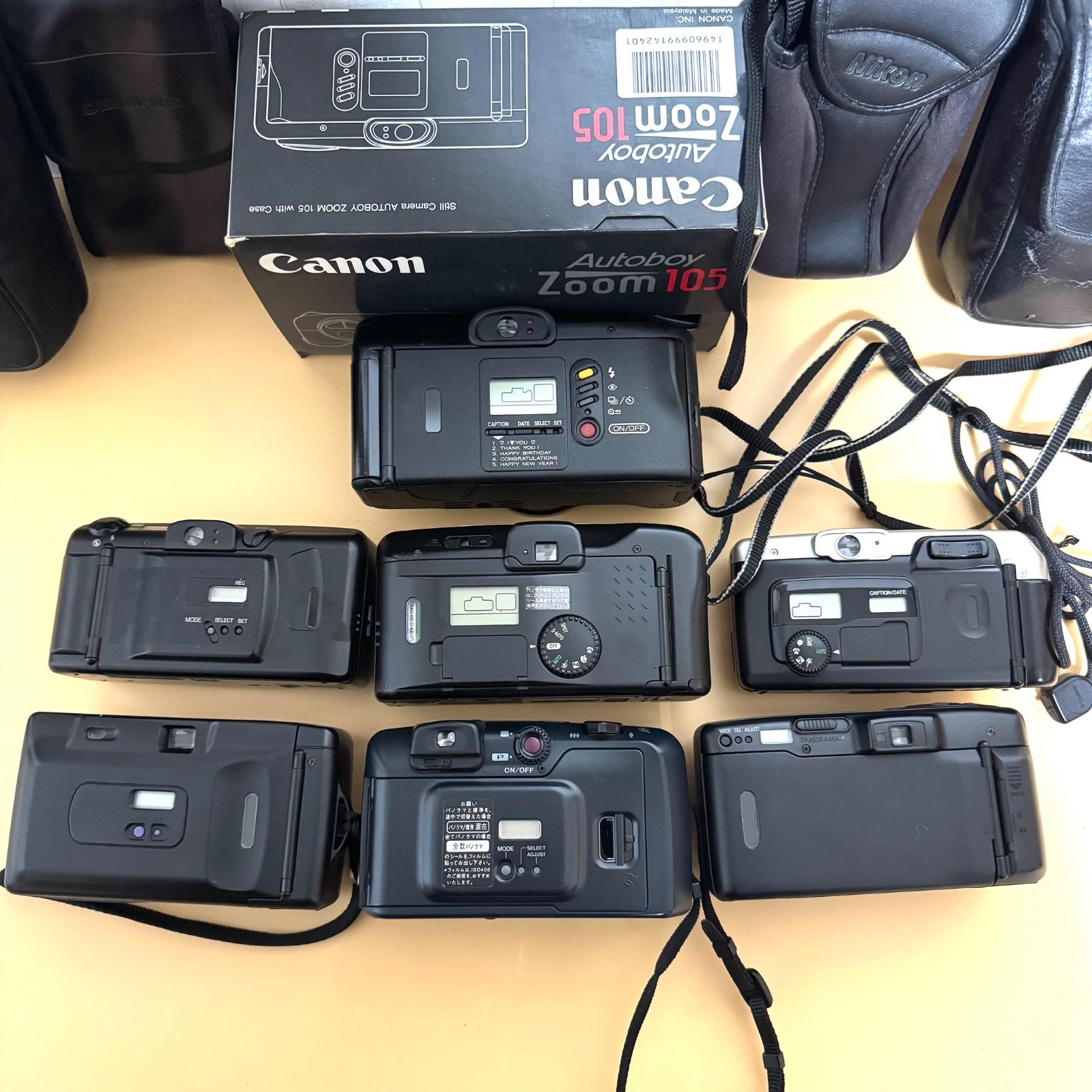 Canon Autoboy コンパクトカメラ　まとめ売り ☆7点まとめ売り☆ Canon /Nikon /PENTAX /OLYMPUS コンパクトフィルム