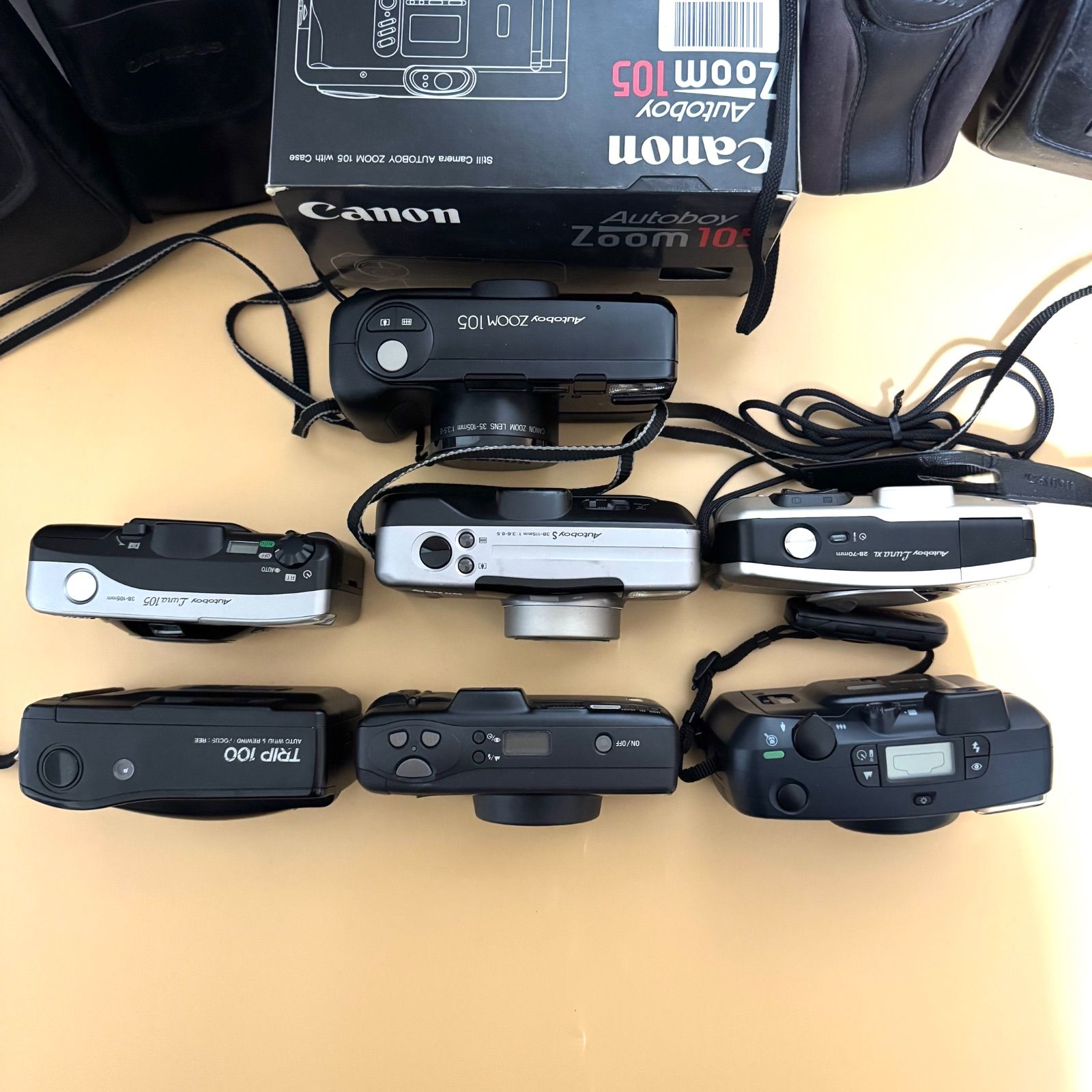 Canon AUTOBOY コンパクトカメラ　まとめ売り ☆7点まとめ売り☆ Canon /Nikon /PENTAX /OLYMPUS コンパクトフィルム